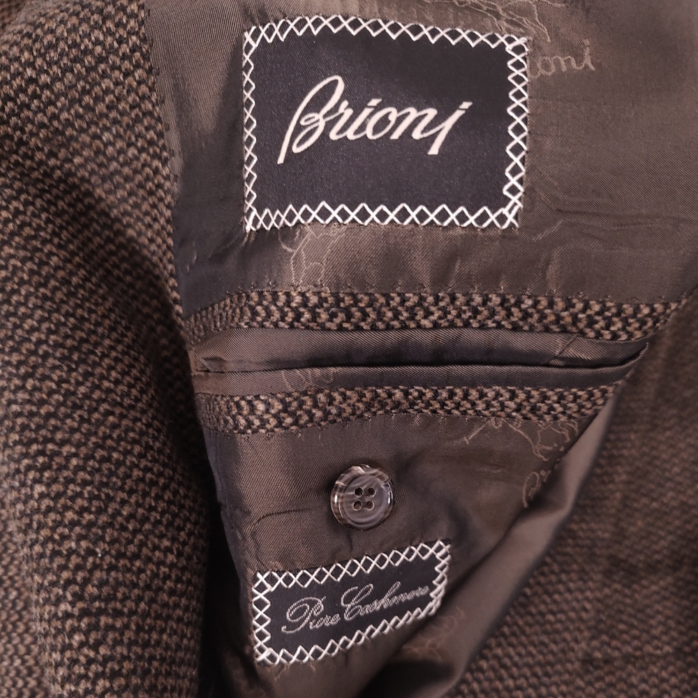 Men's Brioni Colosseo Cashmere Blazer Sport Coat 54 R - Picture 5 of 9